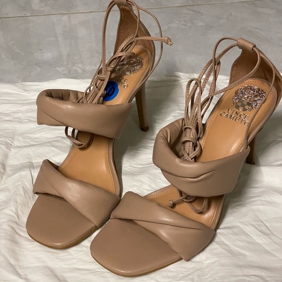 Vince Camuto Dark Blush Andrequa Sandals - Picture 2 of 7